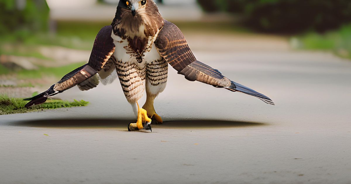meaning of hawk crossing your path